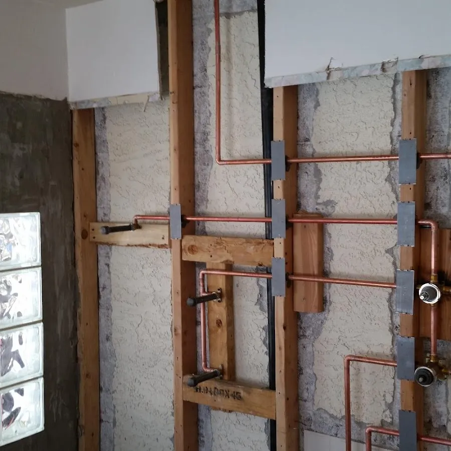 Copper pipe installation for Burst Pipe Repair in White Oak